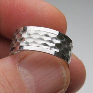 *925 Sterling Silver Wedding band Ring